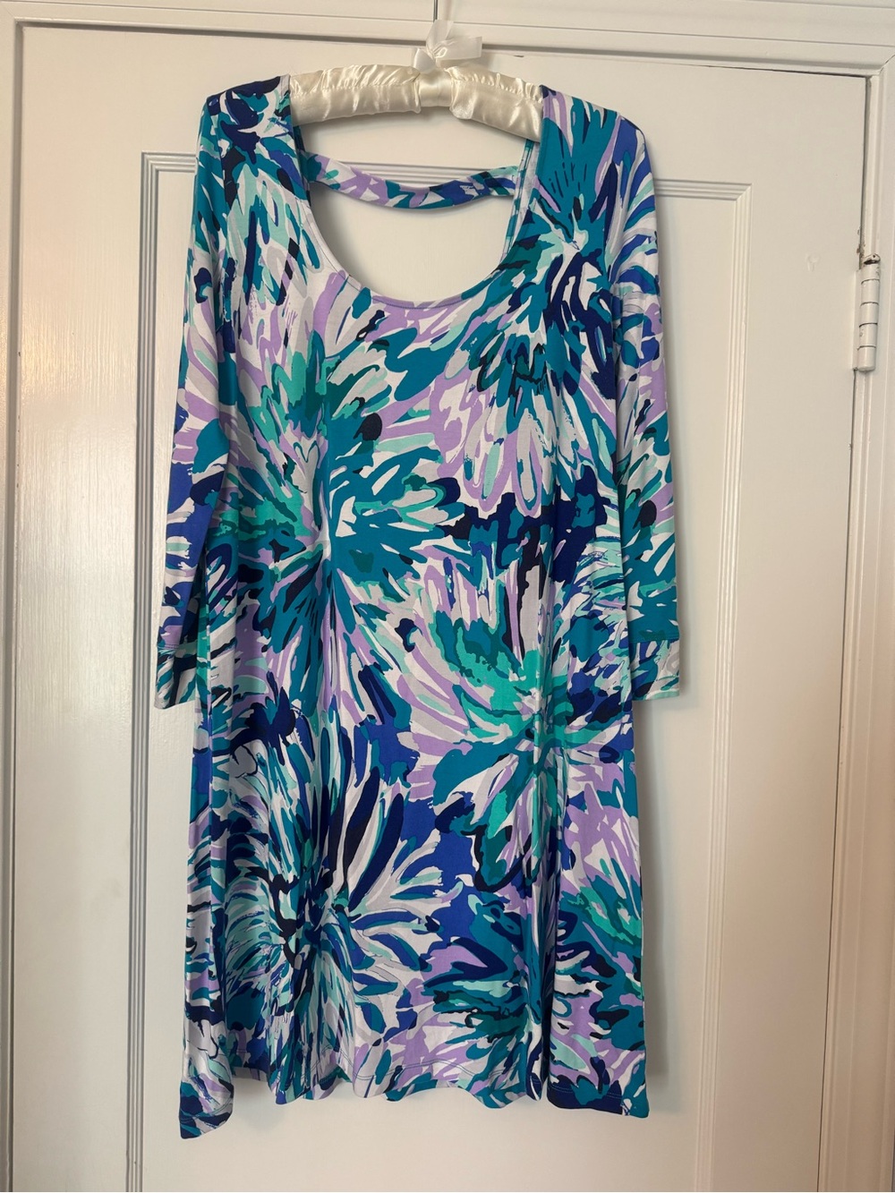 Lily Pulitzer Ophelia Dress - Blue, Teal & Lavender